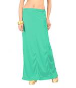 Ziya Turquoise Pure Satin Petticoat