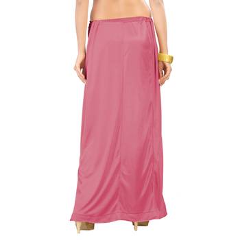 Ziya Pink Pure Satin Petticoat 2