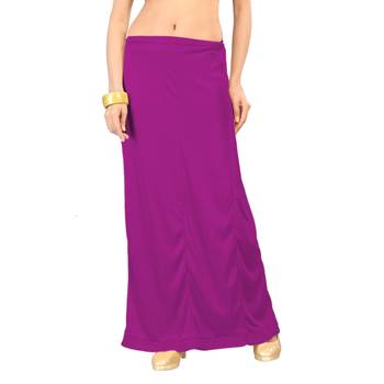 Ziya Purple Pure Satin Petticoat 1