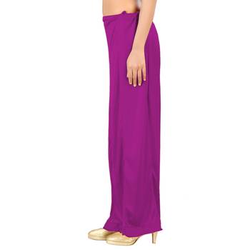 Ziya Purple Pure Satin Petticoat 3