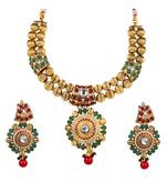 golden necklace set
