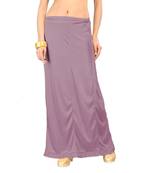 Ziya Lavender Pure Satin Petticoat