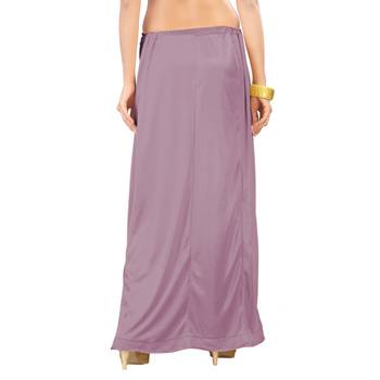 Ziya Lavender Pure Satin Petticoat 2