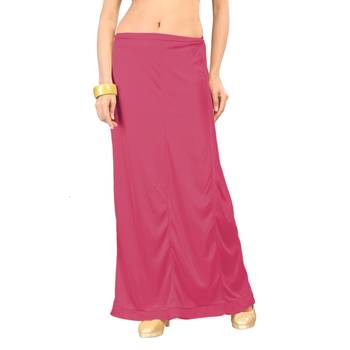 Ziya Peach Pure Satin Petticoat 1