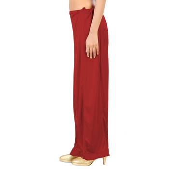Ziya Red Pure Satin Petticoat 3