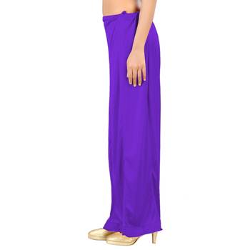 Ziya Blue Pure Satin Petticoat 3