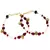 Maroon Golden Unique Ethnic Brass Payal Anklet