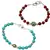 Buy Blue Brass Bracelet N Get Beaded Bracelet Free