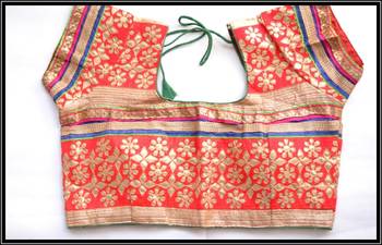 Multicolor Kutch Embroidered Traditional designer Blouse 1
