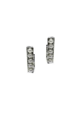 Elegant Titanium Finish Casual Look Earring 2