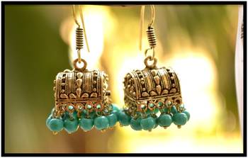 Meenakari Mughal Designer Royal Earrings 1