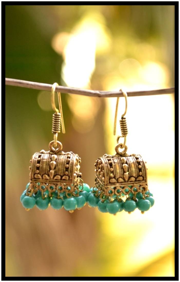 Meenakari Mughal Designer Royal Earrings