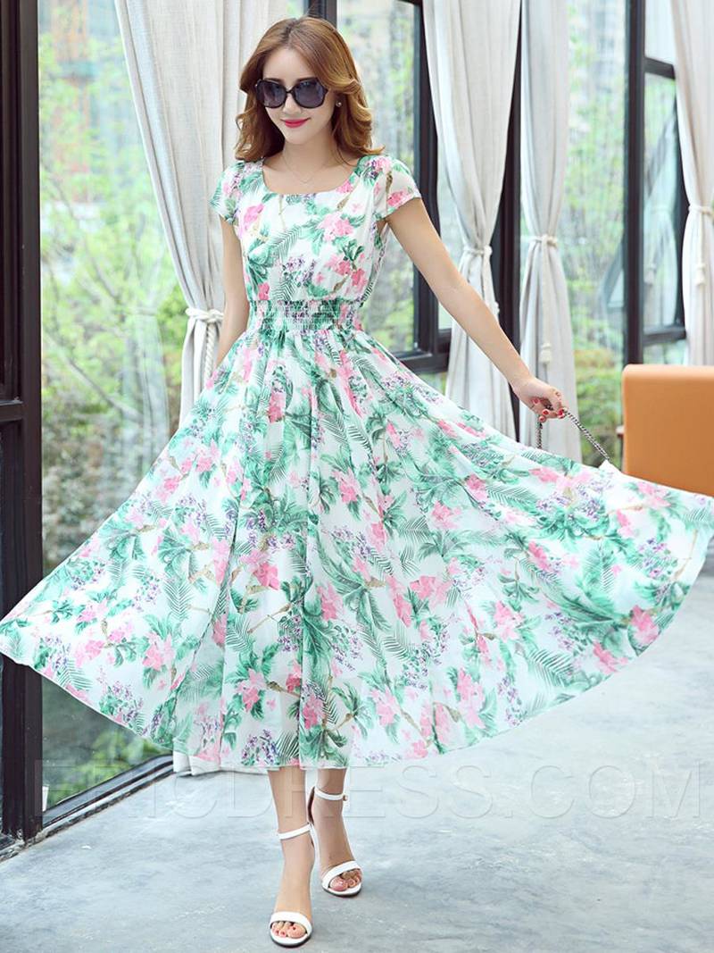 sky printed georgette semi stitched kurti