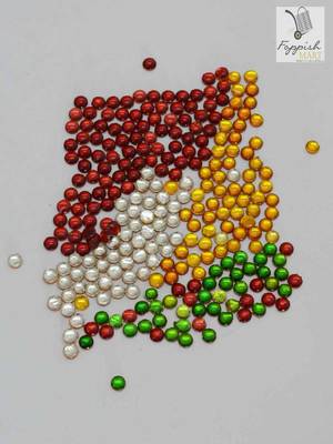 Multicoloured Kundan (1200 + 200 pcs) 1