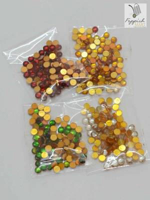Multicoloured Kundan (1200 + 200 pcs) 2