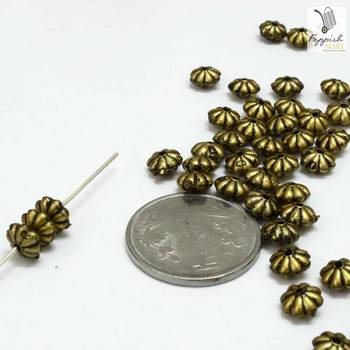 Floral Antique Golden beads (500 + 100 pcs) 2