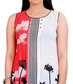 Coral Georgette printed tops