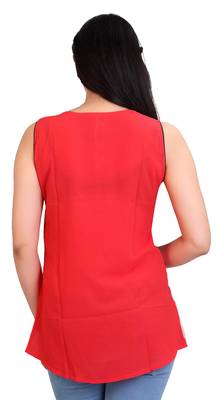 Coral Georgette printed tops 3