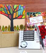 New year gift of calender and diary book