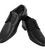 Black Laser Cut Formal Shoes