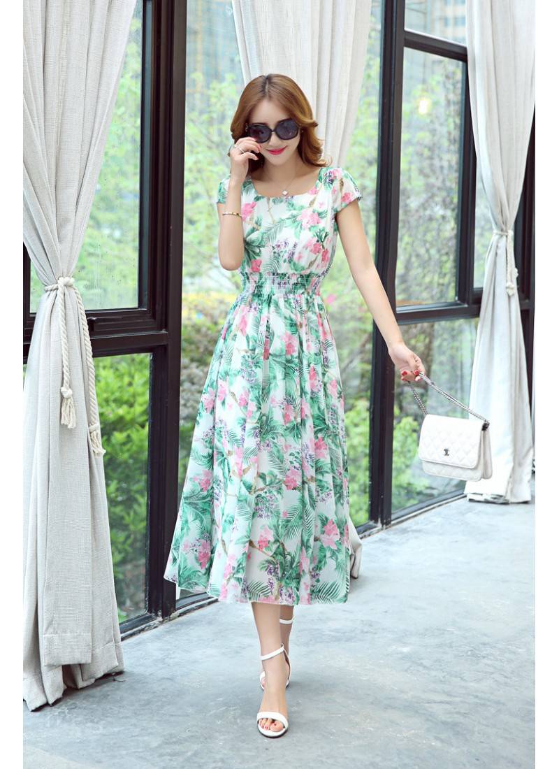 sky printed georgette semi stitched kurti