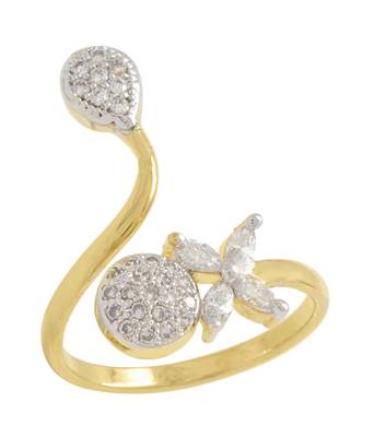 Multicolor cubic zirconia mangalsutra 4