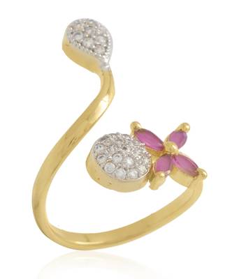 Multicolor cubic zirconia mangalsutra 4