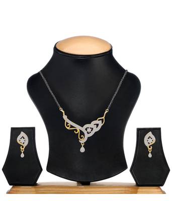 Multicolor cubic zirconia mangalsutra 2