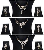 Multicolor cubic zirconia mangalsutra