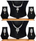 Multicolor cubic zirconia mangalsutra