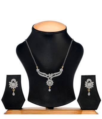 Multicolor cubic zirconia mangalsutra 3