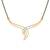 Multicolor cubic zirconia mangalsutra