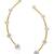 Multicolor cubic zirconia mangalsutra