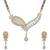Multicolor cubic zirconia mangalsutra