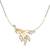 Multicolor cubic zirconia mangalsutra
