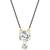 Multicolor cubic zirconia mangalsutra