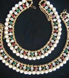 Multi Colour traditional anklets payal