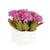 Set Of 2 Red & Purple 18.5 Cm Artificial Guldaudi Flower Plant