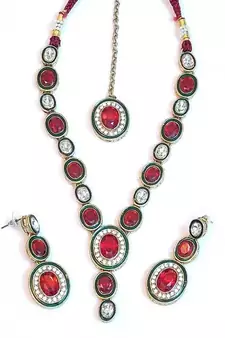 ROYAL ELEGANT BRIDAL WEAR SET 1018