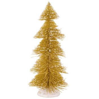Charming Golden Decorative Christmas Tree 2