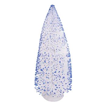 White & Blue Decorative Christmas Tree 1