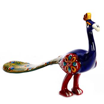 Standing Peacock Metal Showpiece-315 2