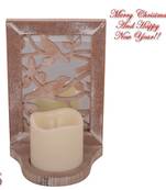 Beautiful Tea Light Holder With Mirror Art