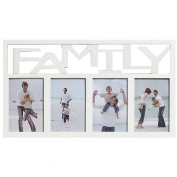 Creative White Collage Photo Frame For Family 1