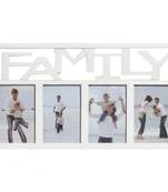 Creative White Collage Photo Frame For Family
