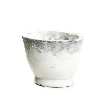 Conical Shape Mortar Design Finish Stone Planter Pot 2