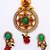 Multicolour Designer Round Pendent Set