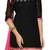 Indian Designer Bollywood Partywear Black Salvar Kameez Unstitched Dress Material MFab_A5