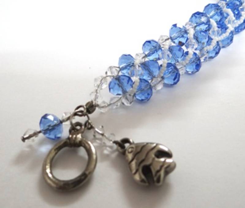 Blue crystals