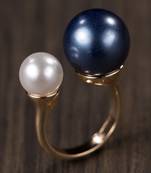 Grey Alloy Stone Rings